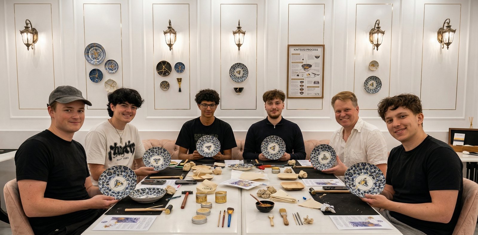 Kintsugi workshop in Bangalore